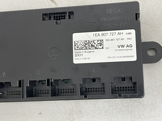 Контролер системи автоматичного управління обігрівачем 1EA907727AH VAG