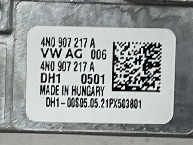 Камера системи забезпечення видимості 4N0907217A VAG