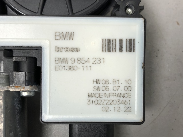 Моторчик склопідйомника двері задніх, лівих 61359854231 BMW