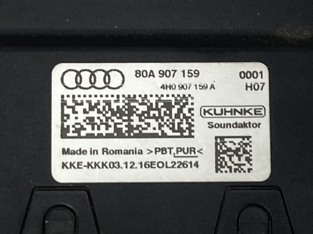 Блок керування генерацією звуку двигуна 80A907159 VAG