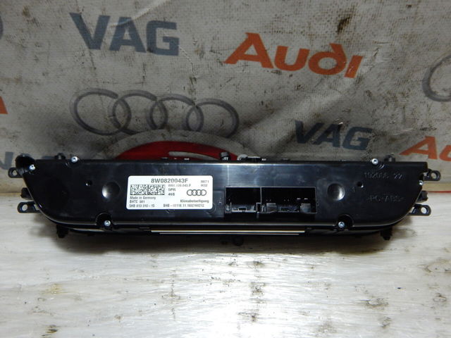 Блок управління пічкою 8W0820043F VAG