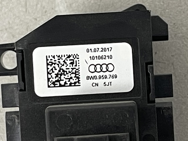 Блок кнопок механізму регулювання сидінь, лівий 8W0959769 VAG