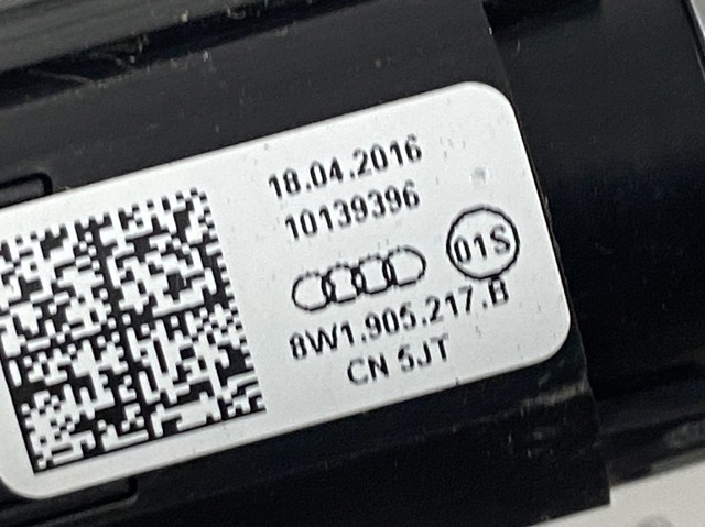 Кнопка запуску двигуна 8W1905217B VAG