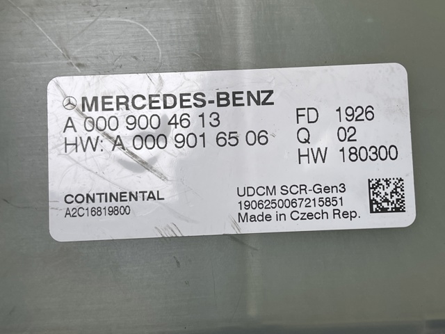 Блок управління AD BLUE A0009004613 MERCEDES