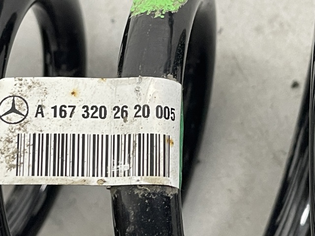 Пружина підвіски задня A1673242000 MERCEDES