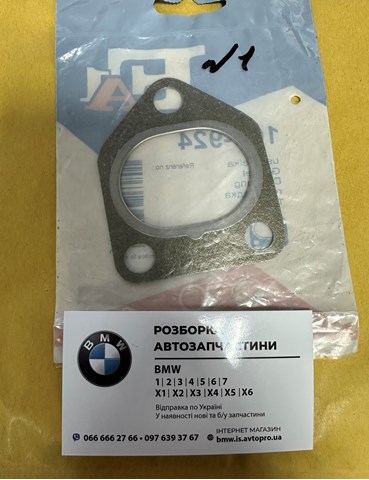 Прокладка турбіни вихлопних газів, впуск 100924 FA1