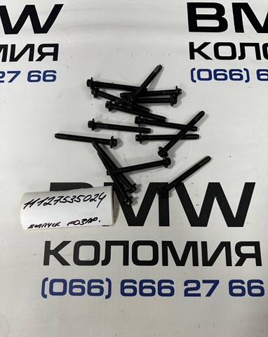 Болт головки блока циліндрів, ГБЦ 11127535024 BMW