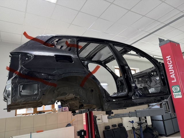 Крило заднє праве 41007494012 BMW