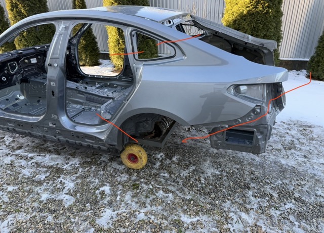 Крило заднє 41009626147 BMW