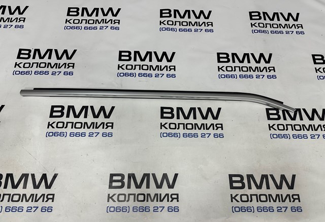 Молдинг опускного скла нижній, двері передньої, лівої 51337410013 BMW