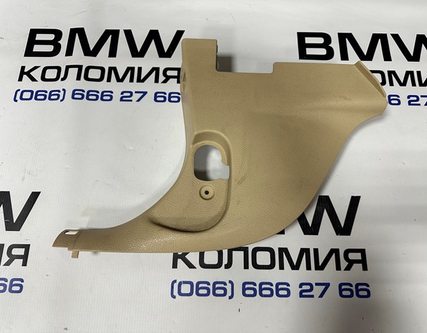 Обшивка стійки кузова внутрішня, передня ліва 51437285517 BMW