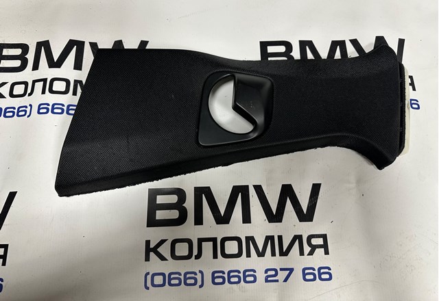 Обшивка стійки кузова внутрішня, середня ліва 51438072813 BMW