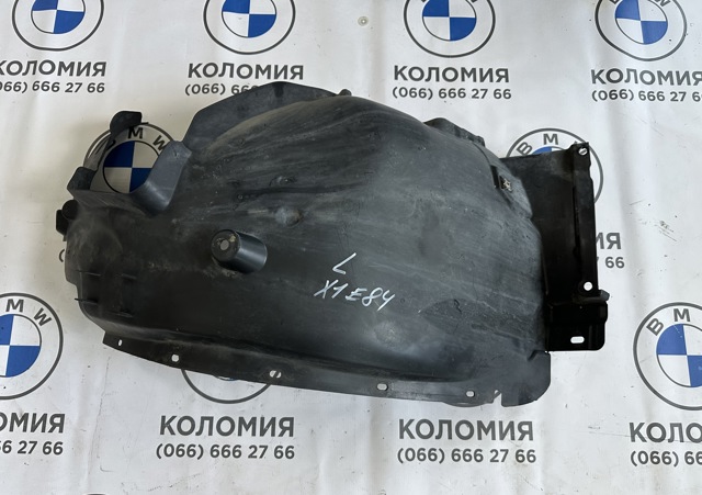 Підкрилок переднього крила, лівий задній 51717312419 BMW