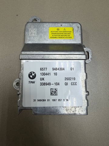 Блок управління airbag 65779484304 BMW