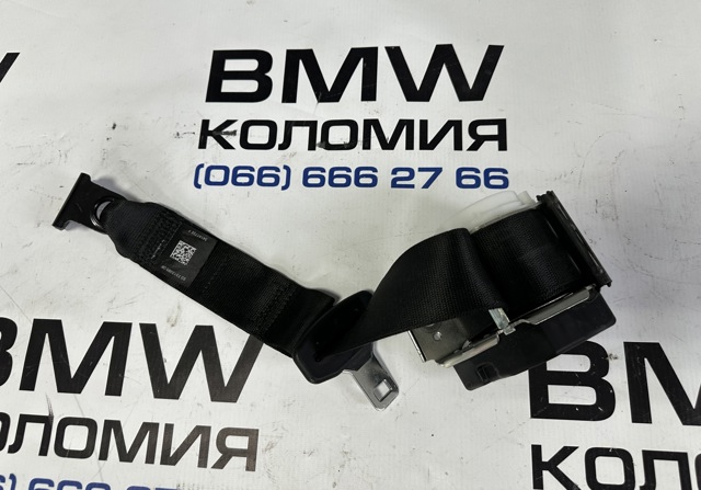 Пасок безпеки задній лівий 72117313385 BMW