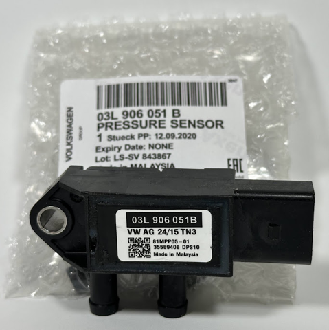 Датчик тиску вихлопних газів 03L906051B VAG