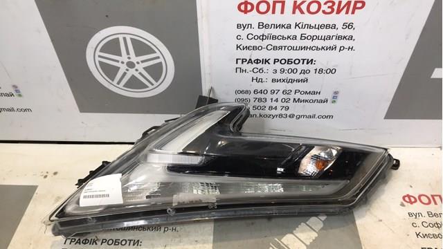 Габарит-покажчик повороту в бампері, лівий 26120BV81A NISSAN