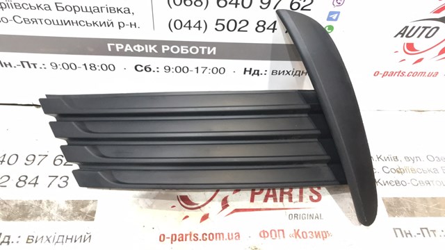 Заглушка, решітка протитуманних фар бампера переднього, ліва 8148202600 TOYOTA