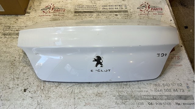Кришка багажника кузова 9675041180 PEUGEOT