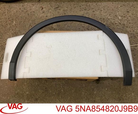 Молдинг арки колеса заднього, лівий 5NA854820J9B9 VAG