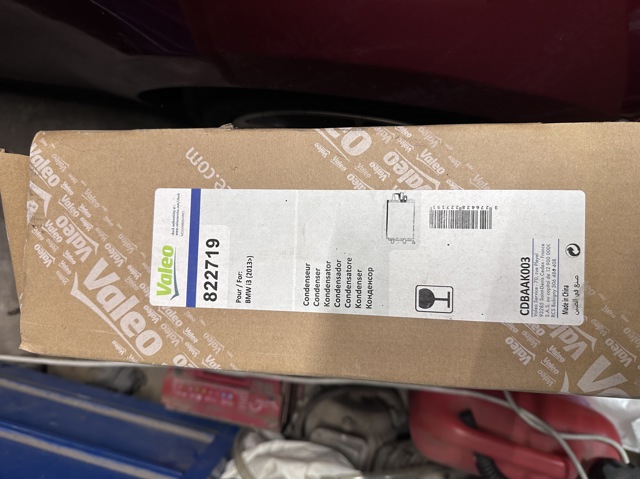 Конденсатор системи охолодження системи 822719 VALEO