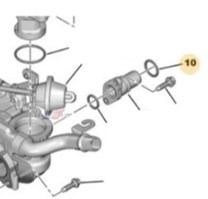 Прокладка масляного насоса 1606476880 PEUGEOT