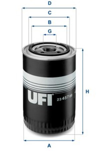 Фільтр відцентровий очищення масла 2345700 UFI