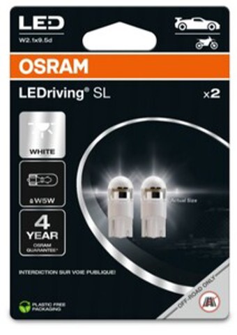 Лампочка плафону освітлення салону/кабіни 2825DWP2BL OSRAM