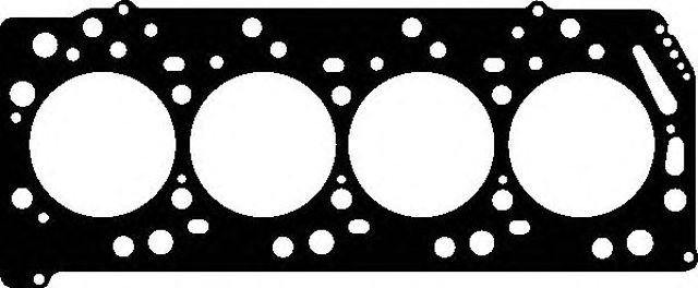 Прокладка гбц mitsubishi l200 2.5d 01-07 ø92,50mm, 1,55mm, (5 міток) 431.080