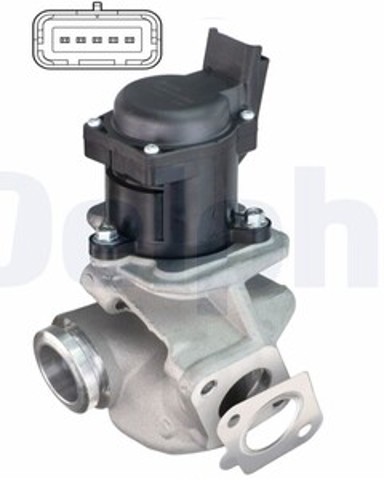 Клапан EGRсістеми рециркуляції відпрацьованих газів EG1050712B1 DELPHI