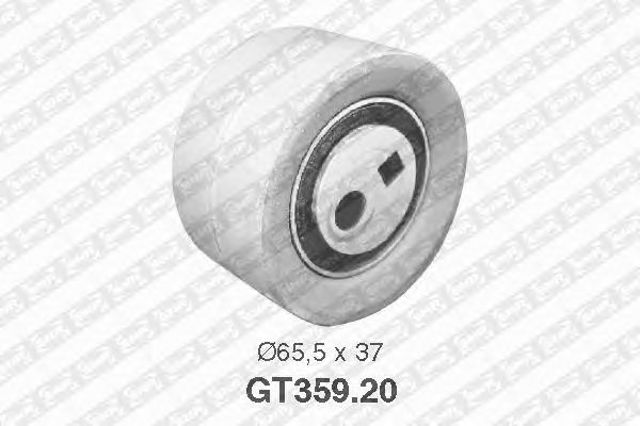 Ролик грм fiat ducato 2.5 tdi (натяжний) (65.5х37) GT359.20