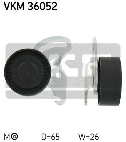 Ролик натягувача приводного ременя VKM36052 SKF