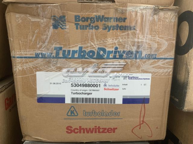 Турбіна 53049880001 BORG-WARNER