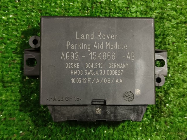 Модуль (блок ЕБУ) управління парктроніком AG9215K866AB LAND ROVER
