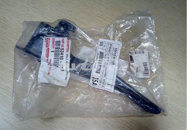 Завіса капота права 534100E120 TOYOTA