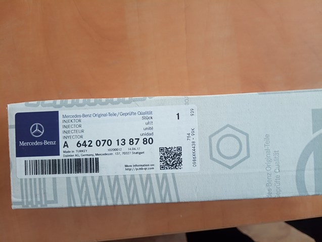 Форсунка паливна 6420701387 MERCEDES