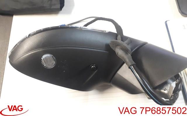 Праве дзеркало заднього виду 7P6857502 VAG