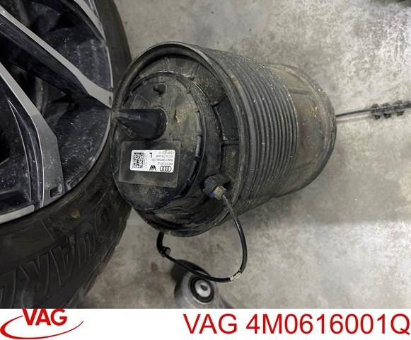 Пневмоподушка/пневморессора моста заднього 4M0616001Q VAG