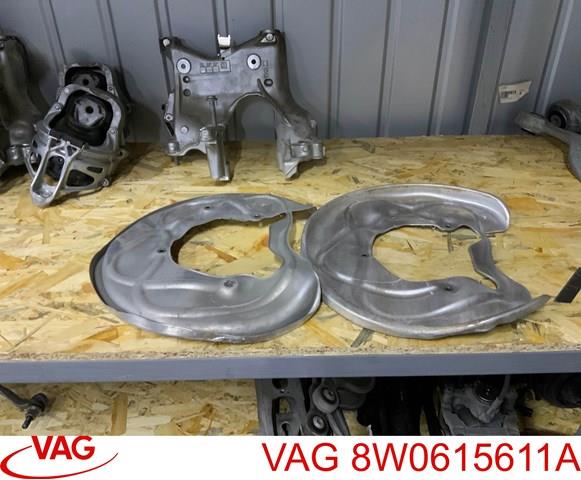 Захист гальмівного диска заднього, лівого 8W0615611A VAG