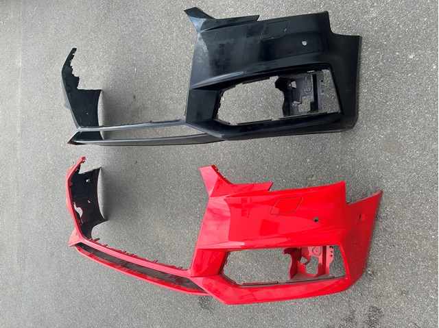 Кожух бампера переднього 8W0807065SGRU VAG