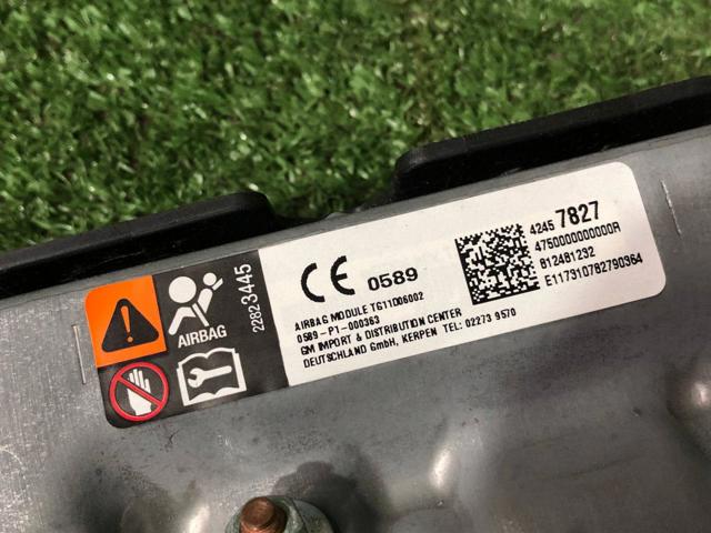 Подушка безпеки (AIRBAG) пасажирська, захисту колін 22823445 GM