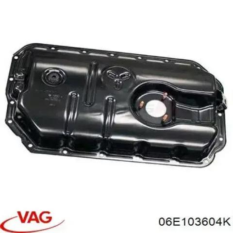 Піддон масляний картера двигуна, нижня частина 06E103604K VAG