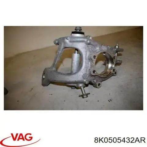Кулак поворотний правий 8K0505432AR VAG