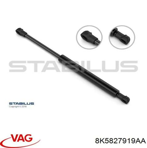 Стійка задніх дверей 8K5827919AA VAG