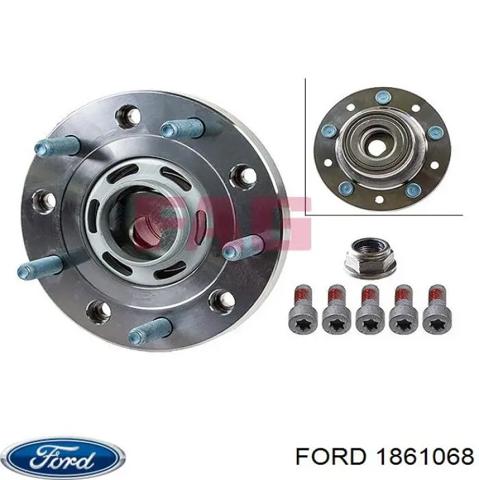Підшипник задньої маточини 1861068 FORD