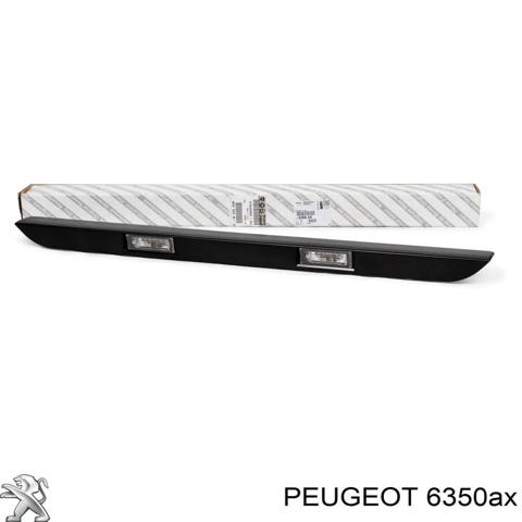Ліхтар підсвічування заднього номерного знака 6350AX PEUGEOT