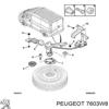 Талі підйому запасного колеса 7603W8 PEUGEOT