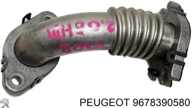 Патрубок системи рециркуляції ВГ 9678390580 PEUGEOT