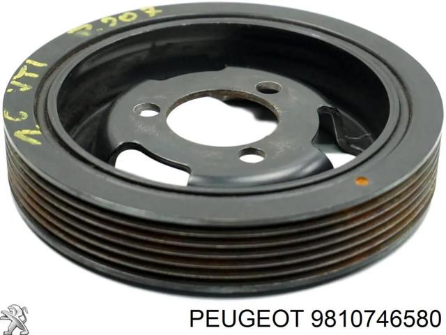 Шків колінчастого вала 9810746580 PEUGEOT