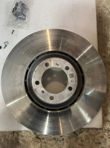 Гальмо дискове переднє 9Y0615302AF PORSCHE